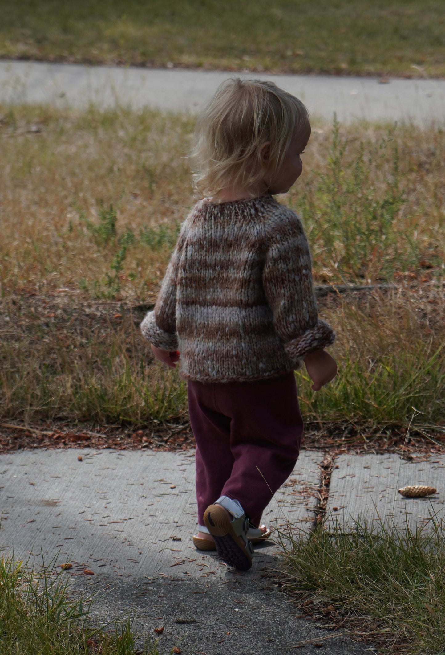 Glow Raglan Kids Sweater Pattern