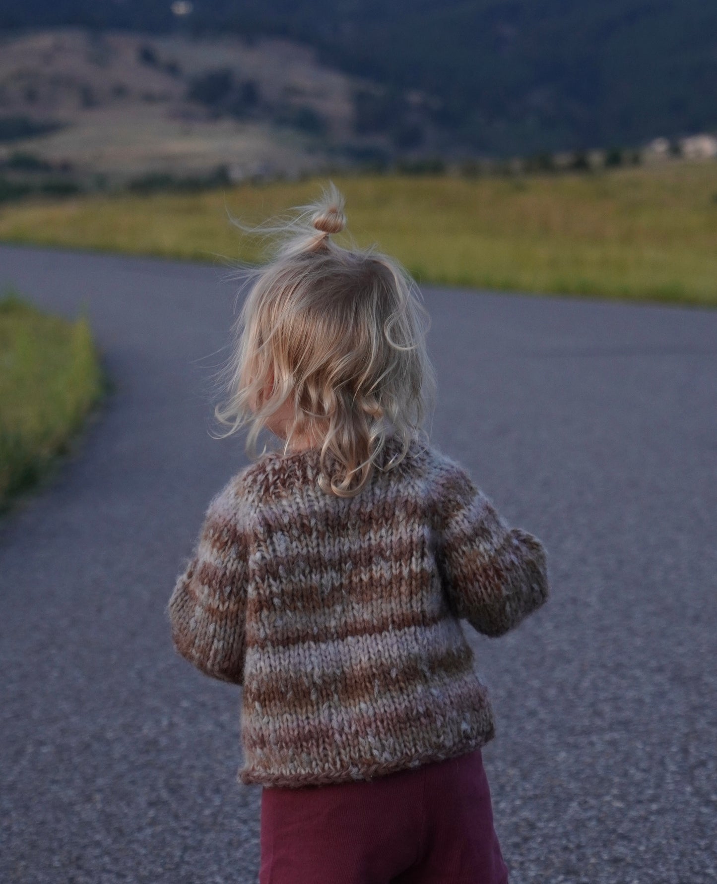 Glow Raglan Kids Sweater Pattern