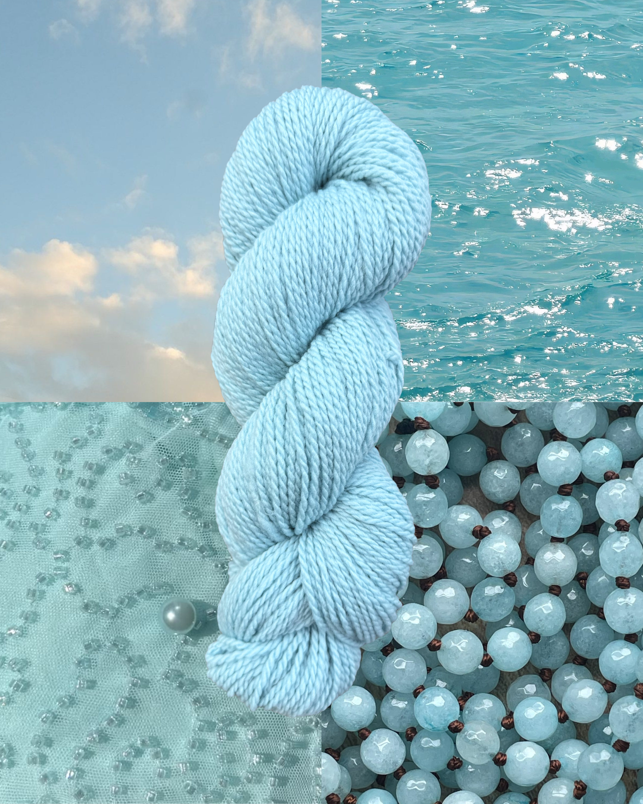 Sage Scarf Knitting Kit