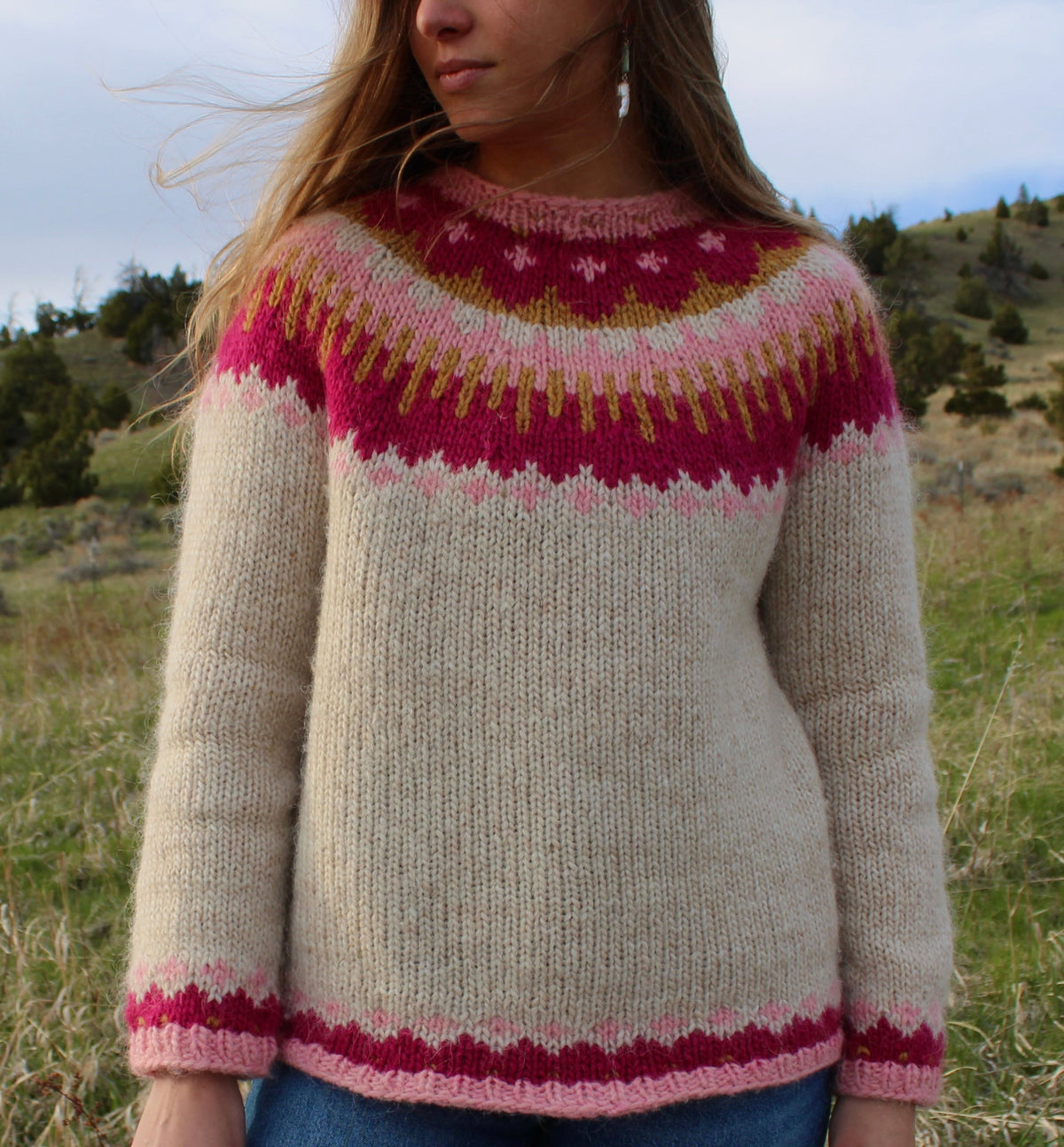 the Alpine Sweater Pattern – Violent Cat Lady