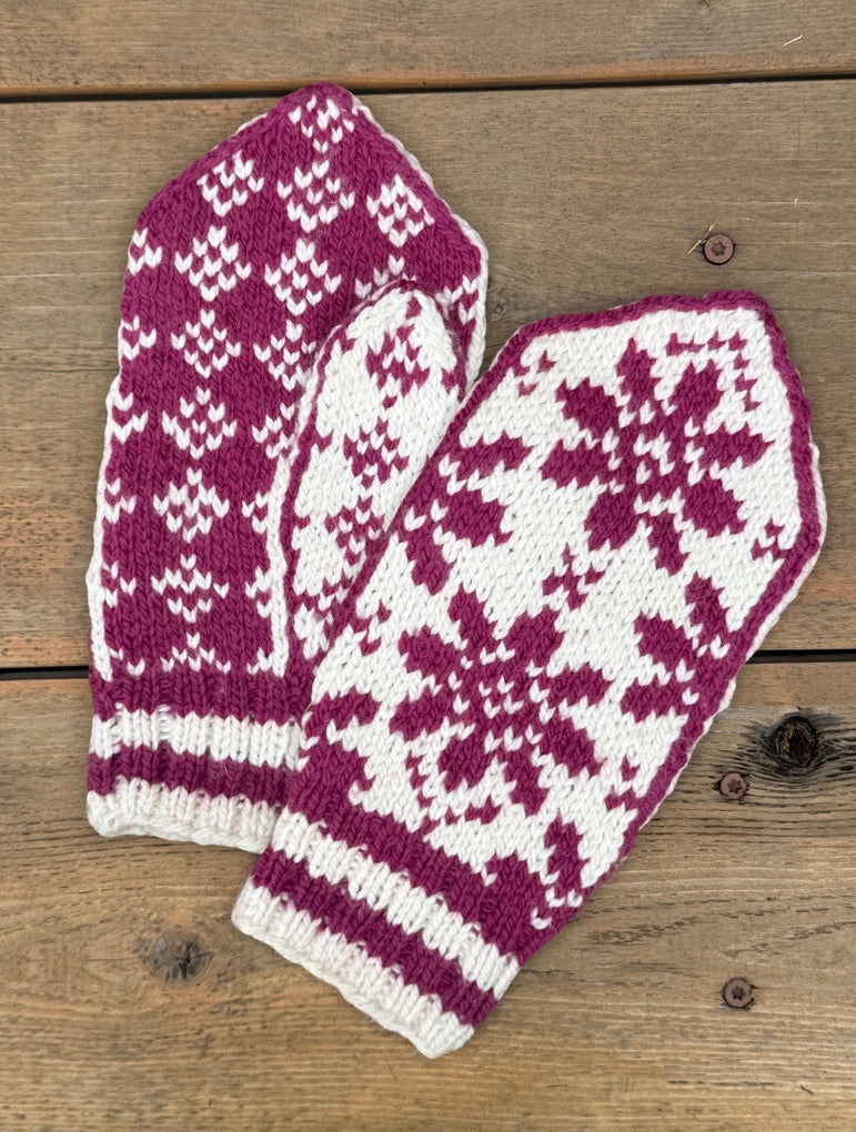 Balsamroot Mitten Pattern