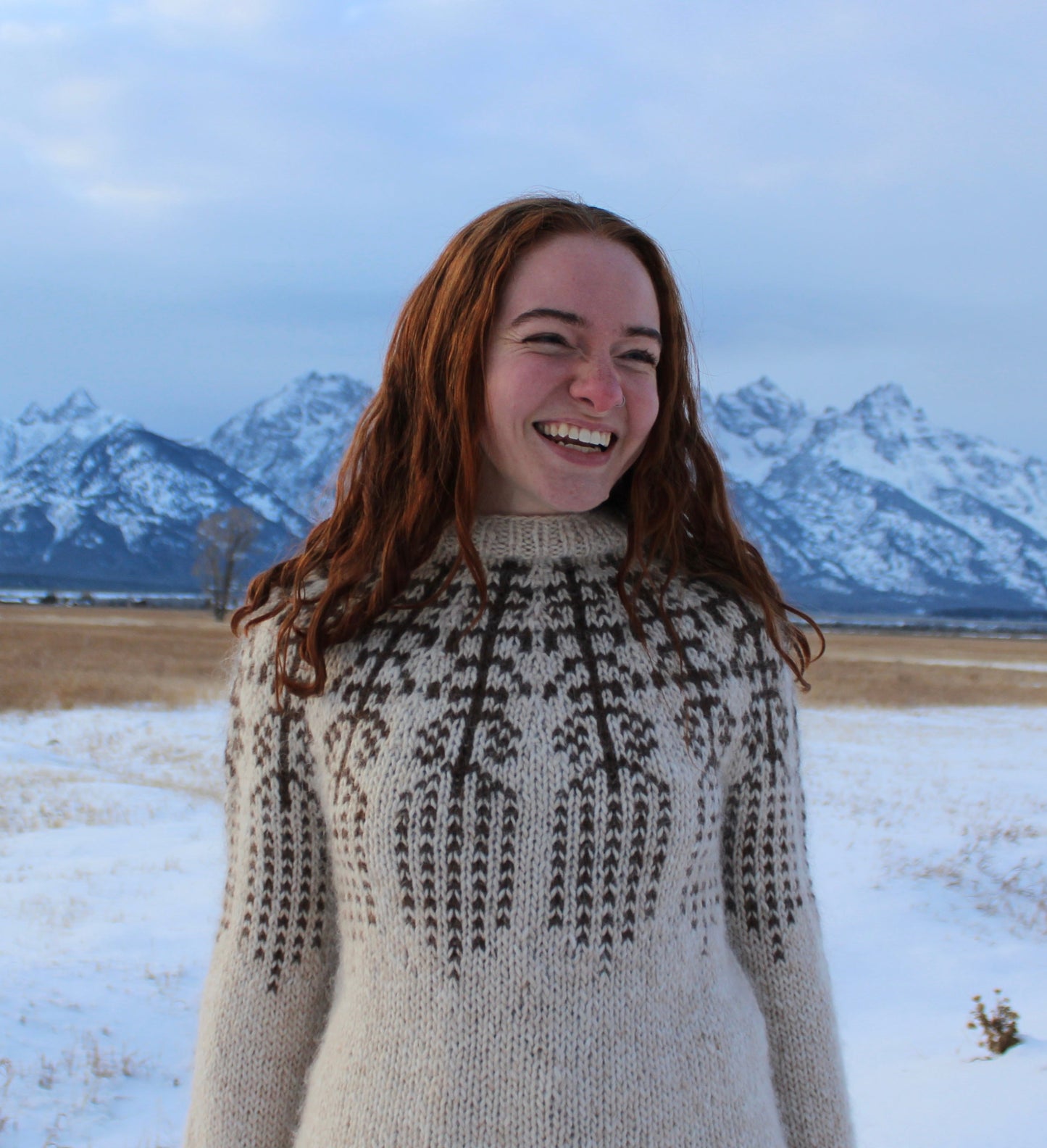 Icelandic Bison Sweater Knitting Kit