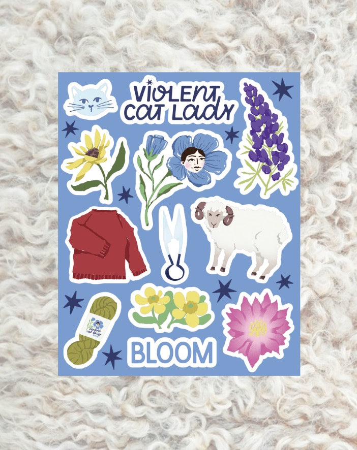 Bloom Sticker Sheet