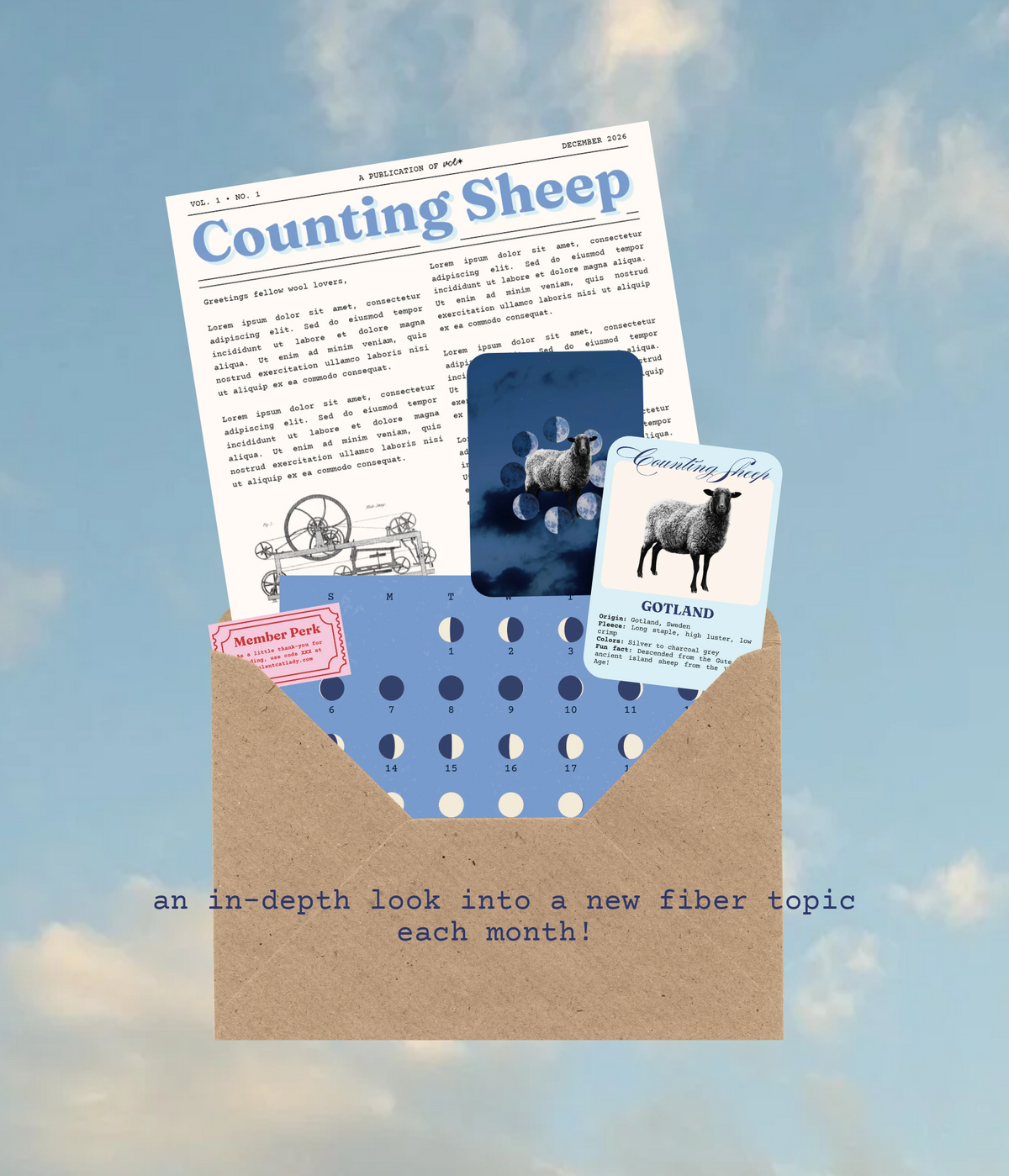 Counting Sheep ★ Monthly Mail Club