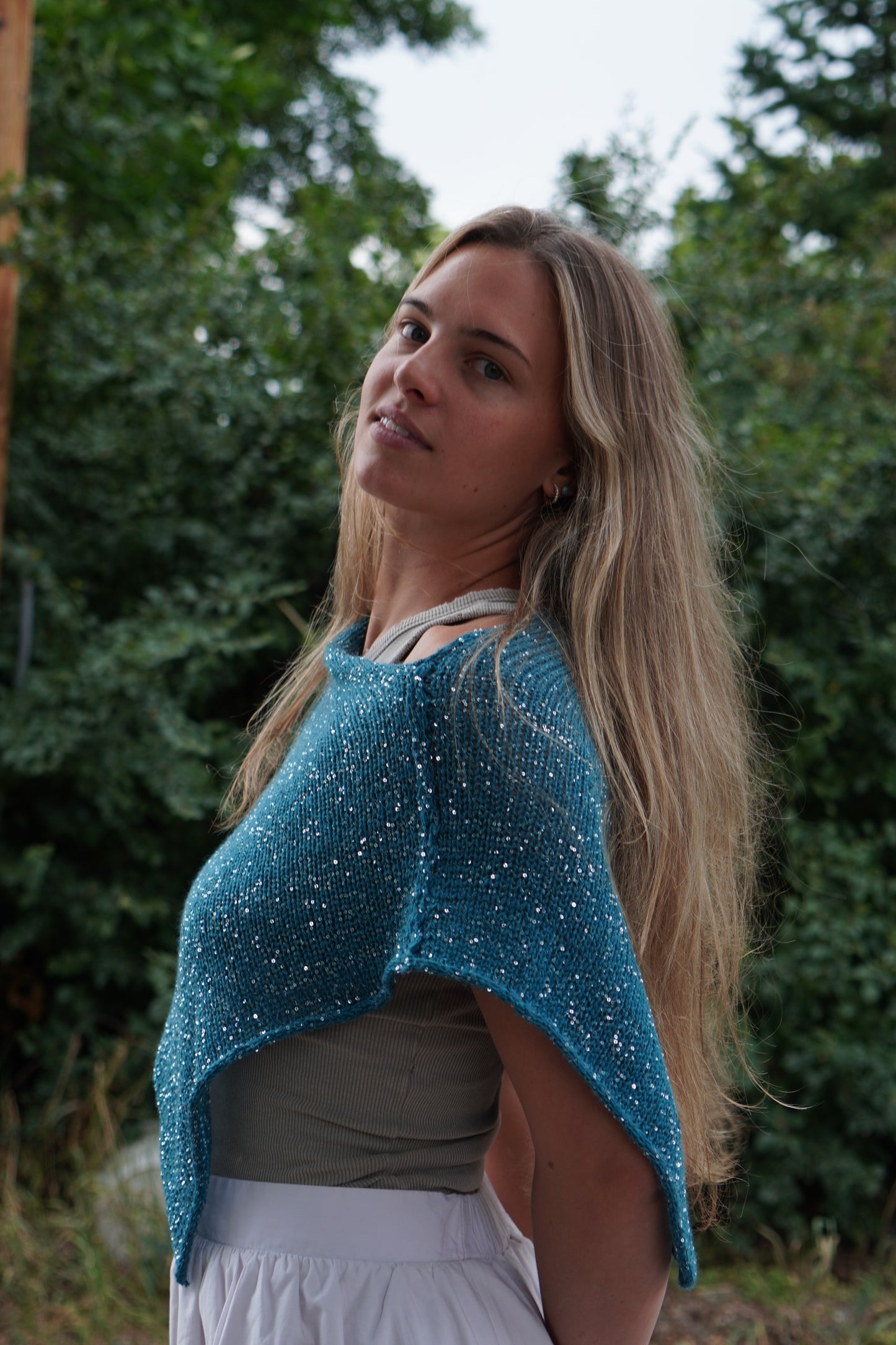 the Crystal Poncho Pattern