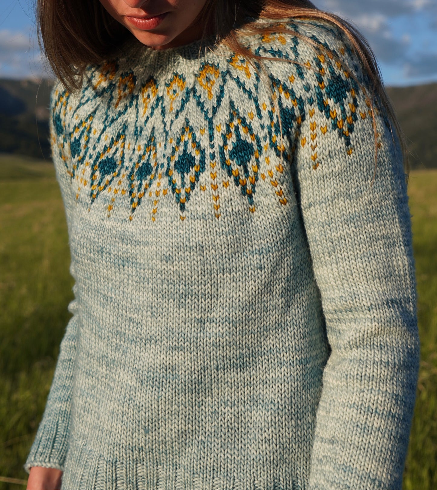 Waterfall Sweater Pattern