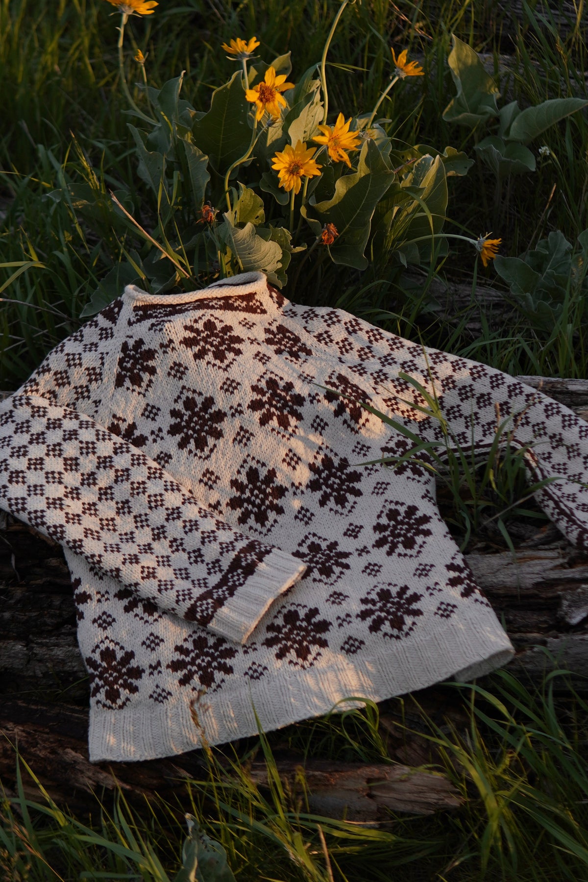 Balsamroot Sweater Pattern