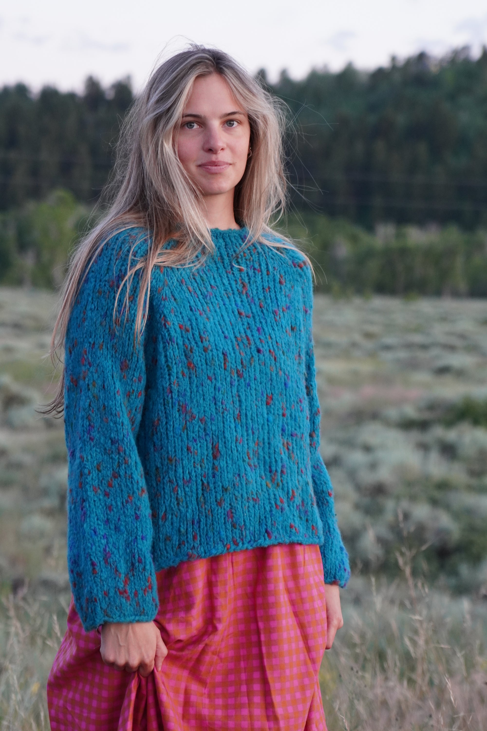 Phoenix Tweed Glow Raglan