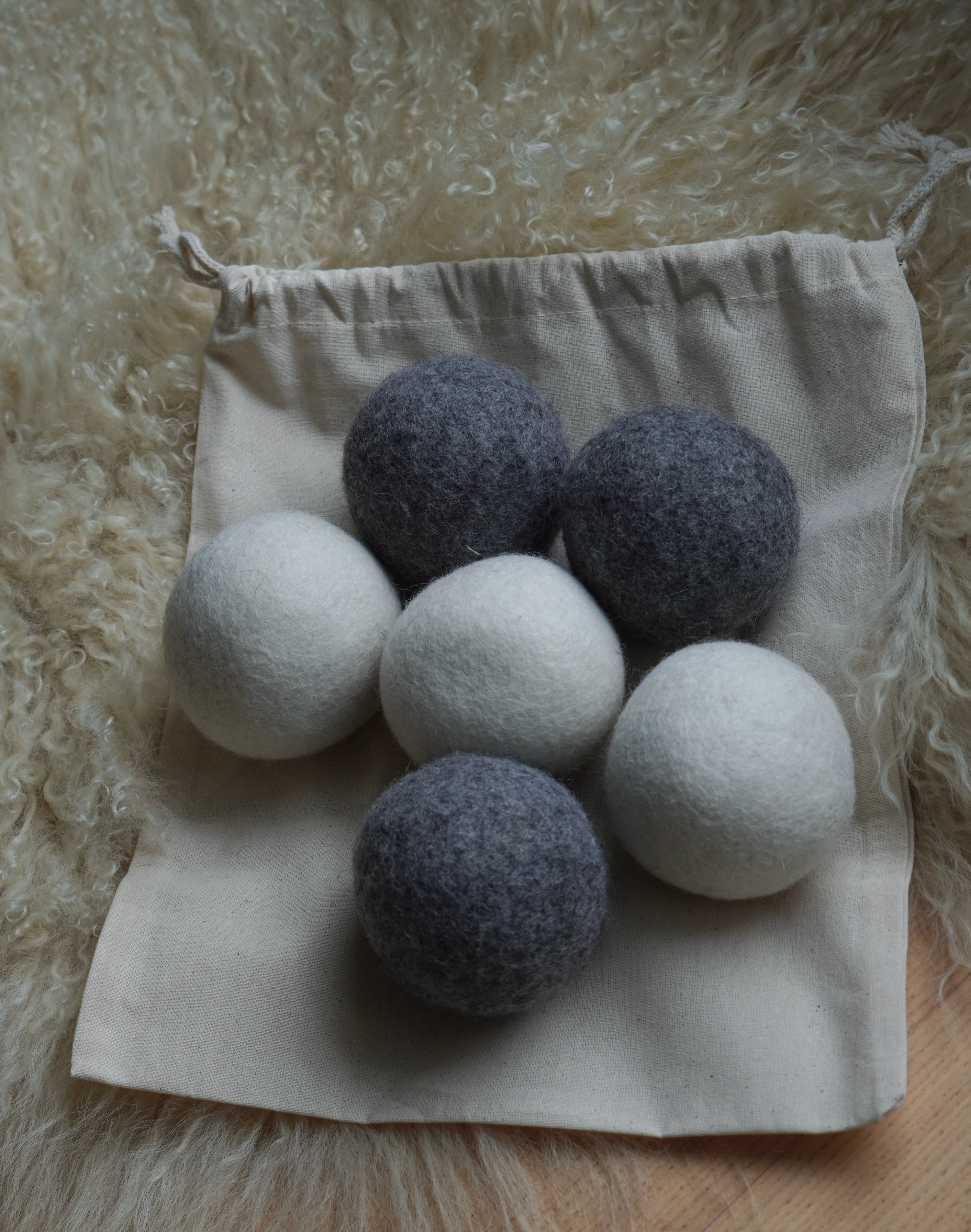 Wool Dryer Balls 6-Pack