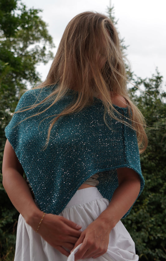 Crystal Poncho Knitting Kit