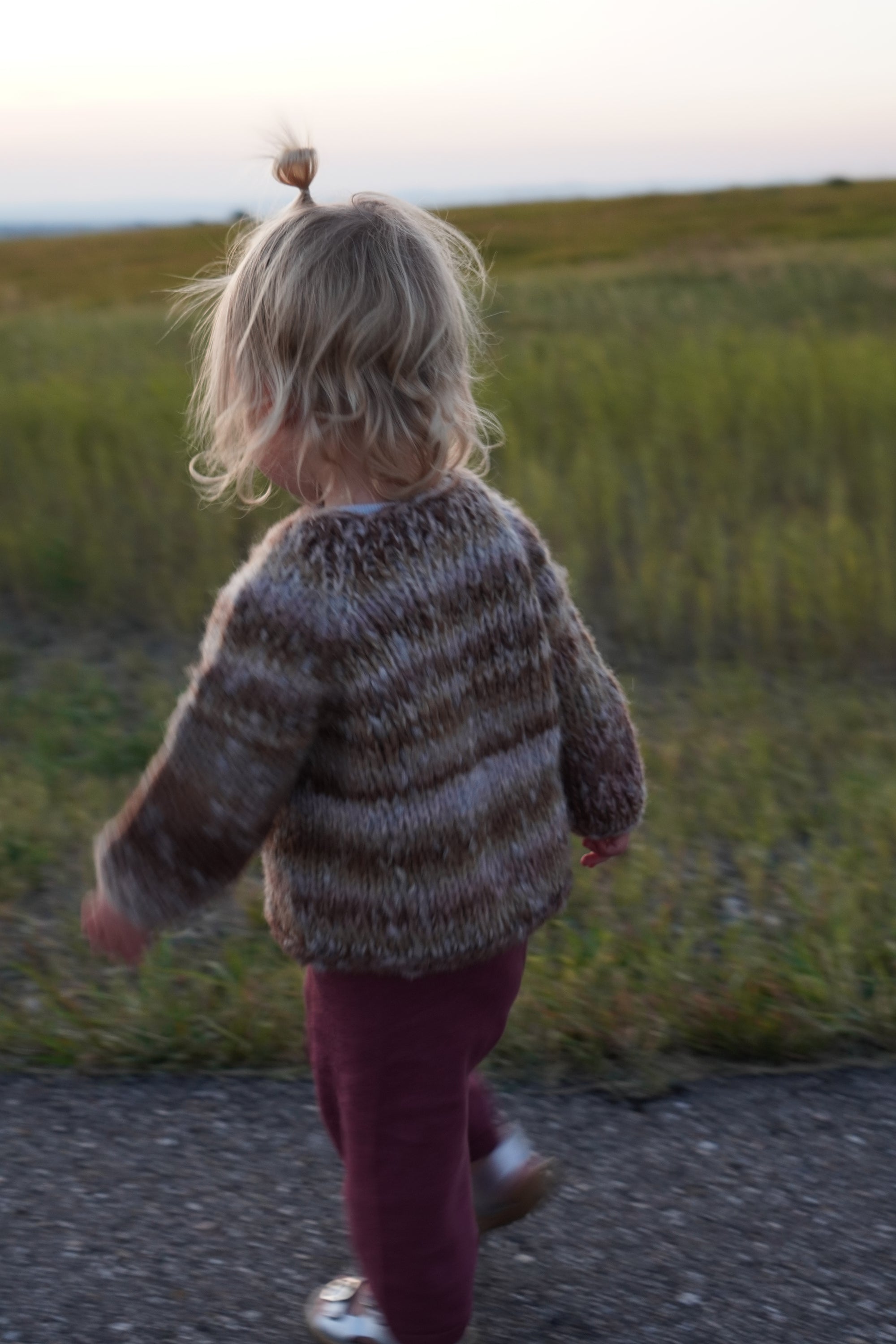 Glow Raglan Kids Sweater Pattern