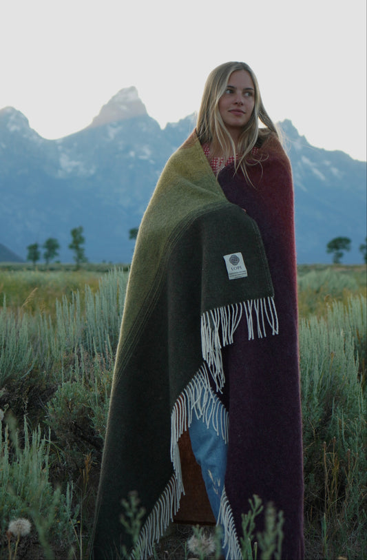 Lopi Icelandic Wool Blanket