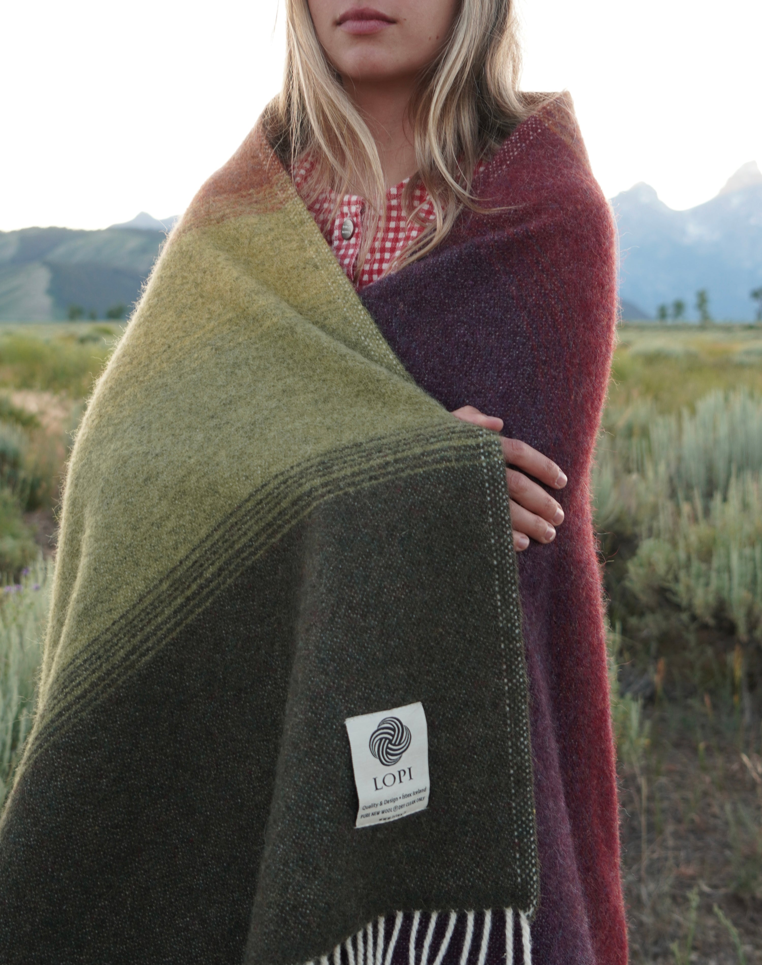 Lopi Icelandic Wool Blanket