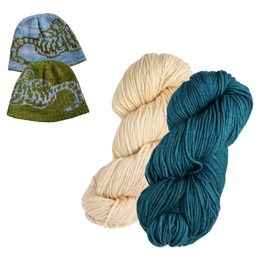 Tiger Toque Knitting Kit