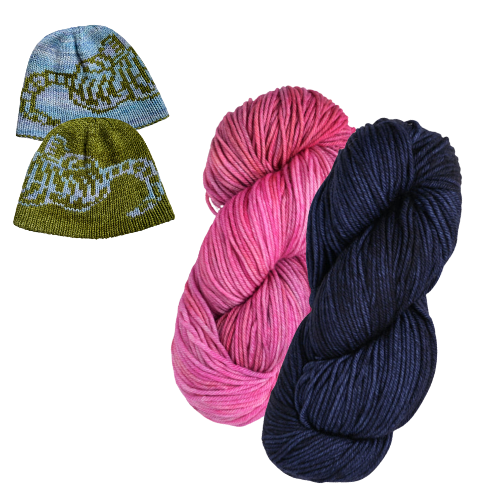 Tiger Toque Knitting Kit