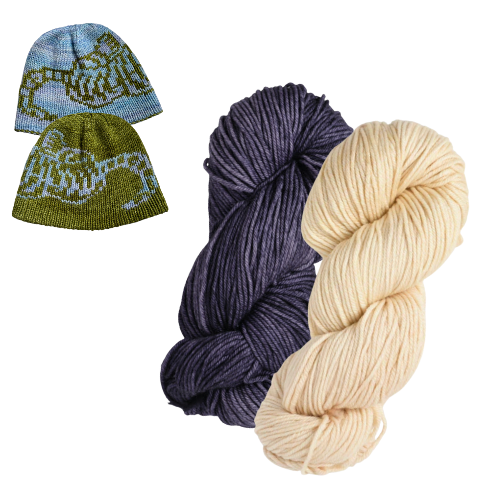 Tiger Toque Knitting Kit