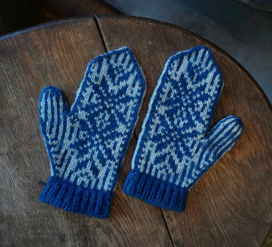 the Windmill Mitten Pattern