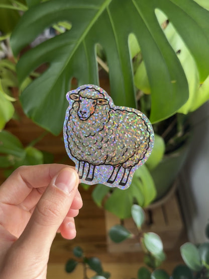 Sparkle Sheep Sticker